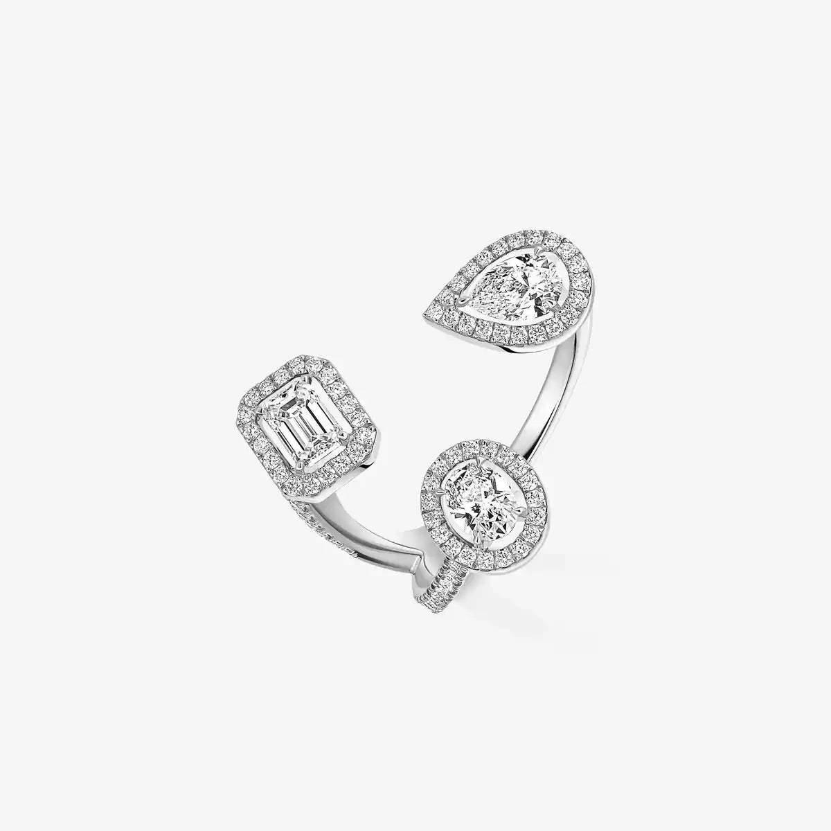 [[Eterna Jewels] Diamond Ring 0,25ct My Twin Trilogy