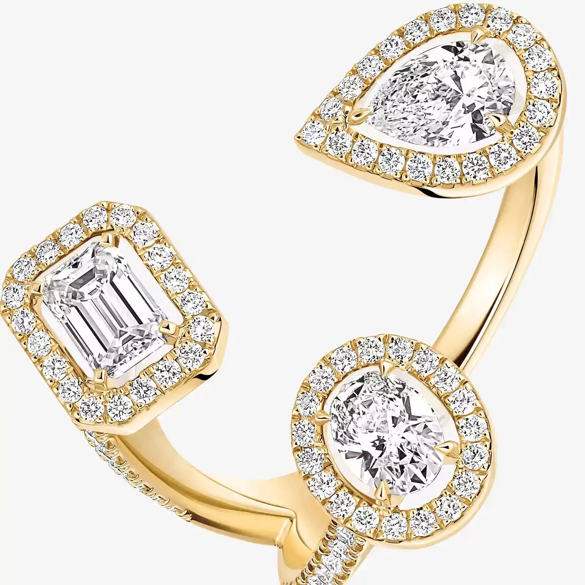 [[Eterna Jewels] Diamond Ring 0,25ct My Twin Trilogy