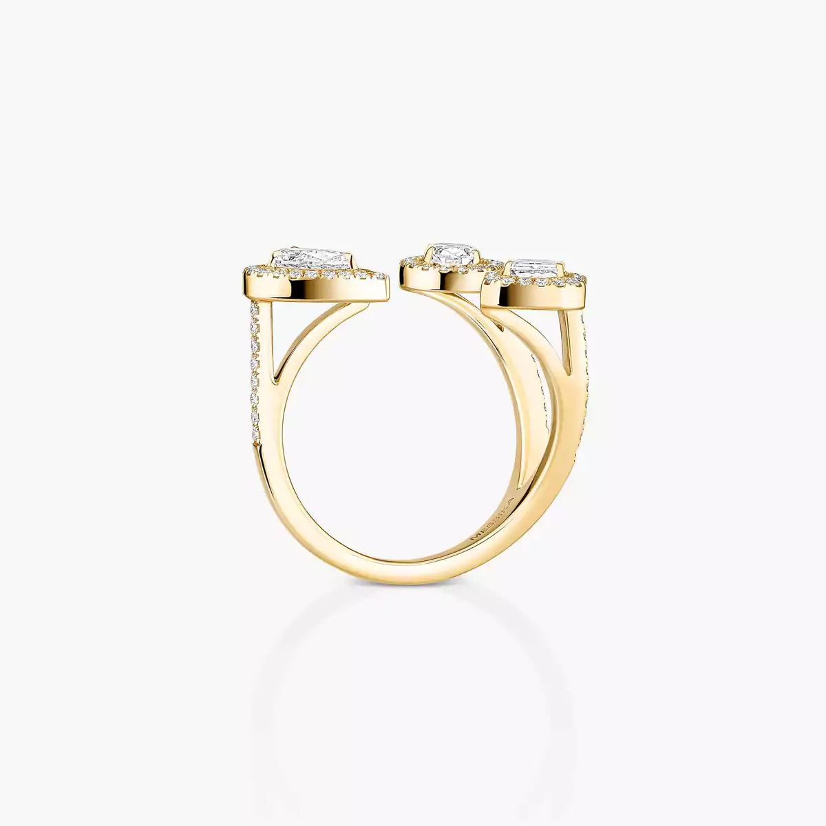 [[Eterna Jewels] Diamond Ring 0,25ct My Twin Trilogy