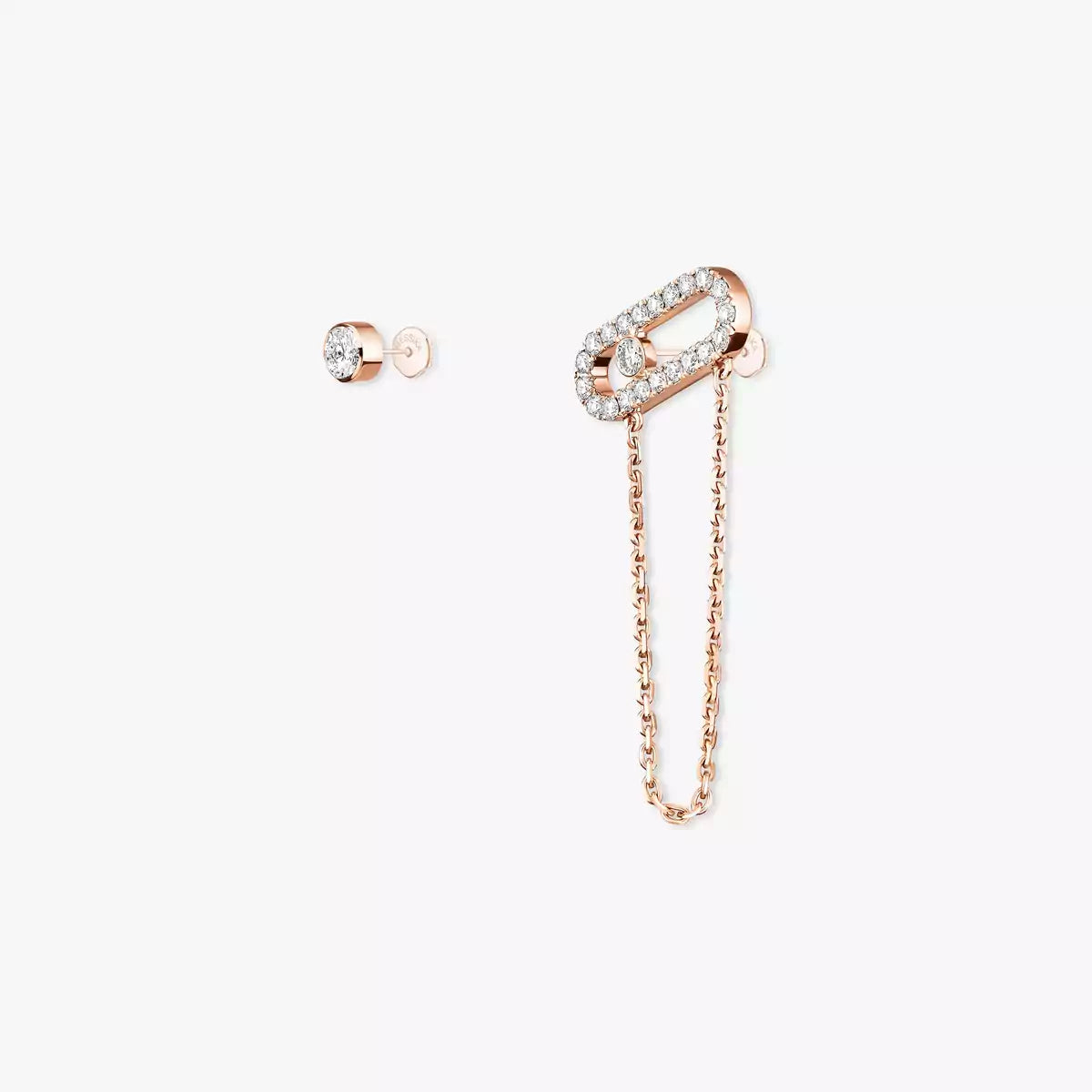 [Eterna Jewels]Move Uno Diamond Earrings