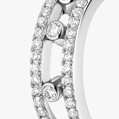 [Eterna Jewels]Diamond Pave_ Hoop Earrings Move