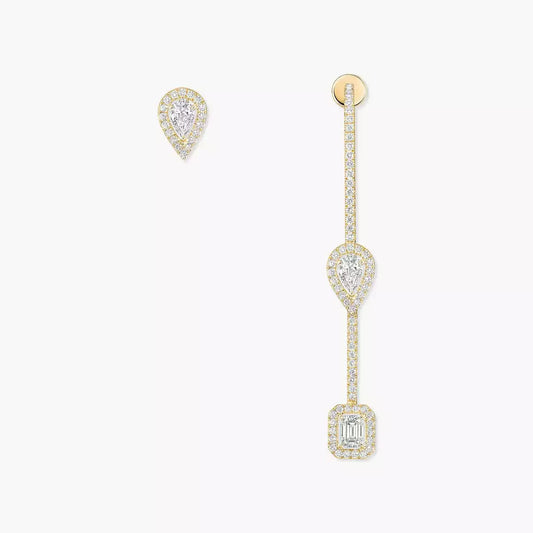 [Eterna Jewels]Diamond Drop Earrings My Twin