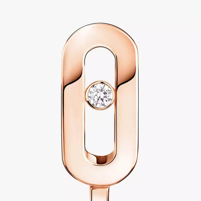 [Eterna Jewels]Diamond Mini Hoop Earrings Move Classique