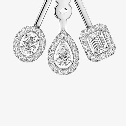 [Eterna Jewels] My Twin Trio  Diamond Earrings