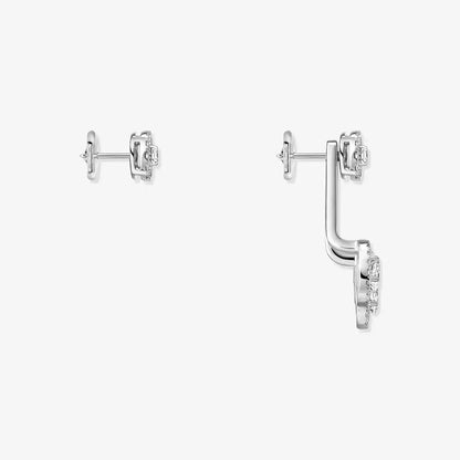 [Eterna Jewels] My Twin Trio  Diamond Earrings