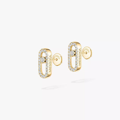 [Eterna Jewels]Move Uno Diamond Earrings
