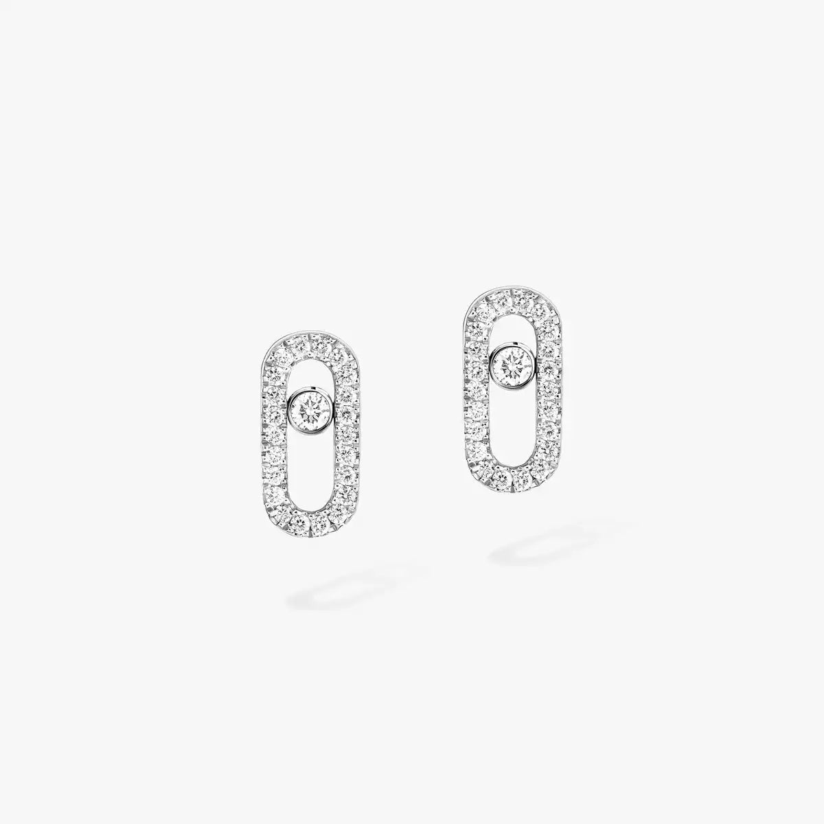 [Eterna Jewels]Move Uno Diamond Earrings