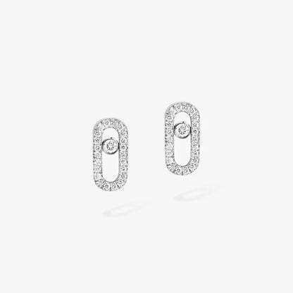 [Eterna Jewels]Move Uno Diamond Earrings