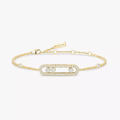 [Eterna Jewels]Pavé Baby Move Diamond Bracelet