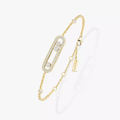 [Eterna Jewels]Pavé Baby Move Diamond Bracelet