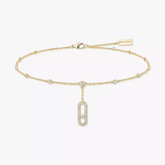 [Eterna Jewels] Move Uno pavé ankle bracelet