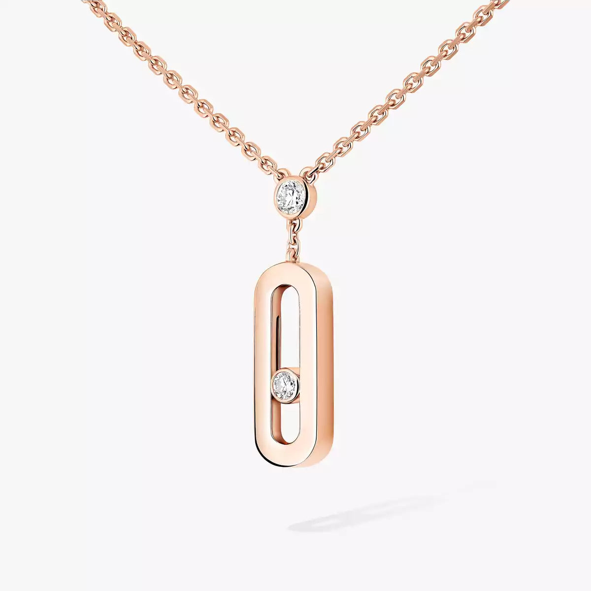[Eterna Jewels] Move Uno Gold Diamond Long Necklace