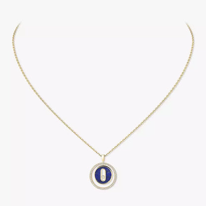 [Eterna Jewels]Lucky Move Diamond Necklace in Rose Gold and White Mother-of-Pearl