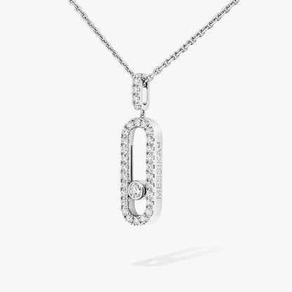 [Eterna Jewels]Move Uno Diamond Necklace in Rose Gold