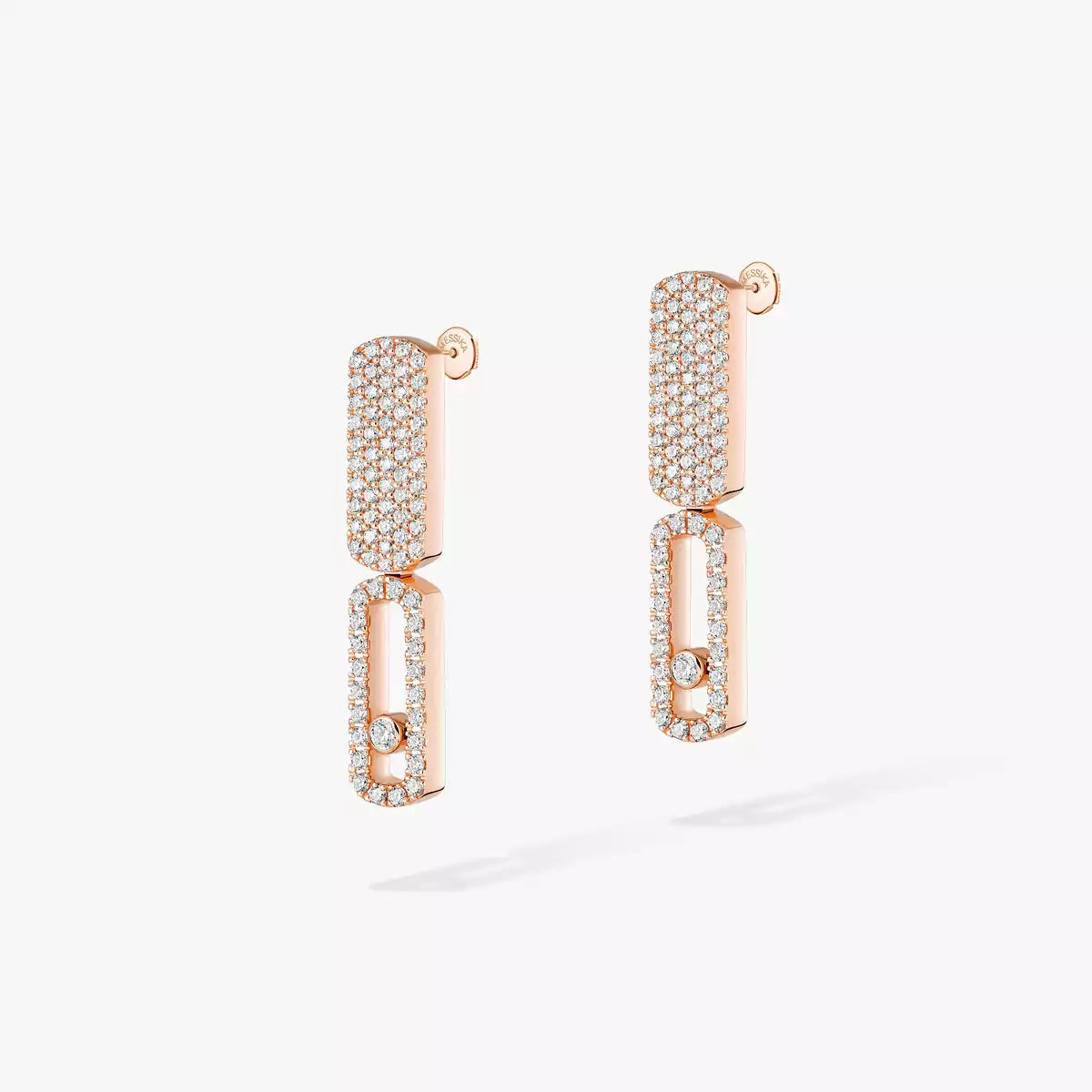 [Eterna Jewels]Imperial Move SM Diamond Earrings