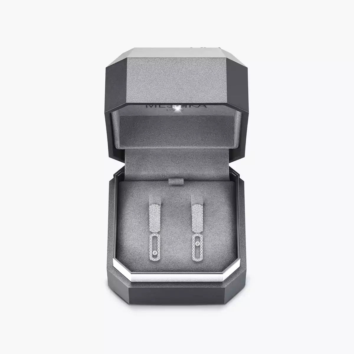[Eterna Jewels]Imperial Move SM Diamond Earrings