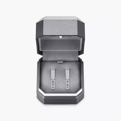 [Eterna Jewels]Imperial Move SM Diamond Earrings
