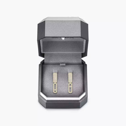 [Eterna Jewels]Imperial Move SM Diamond Earrings