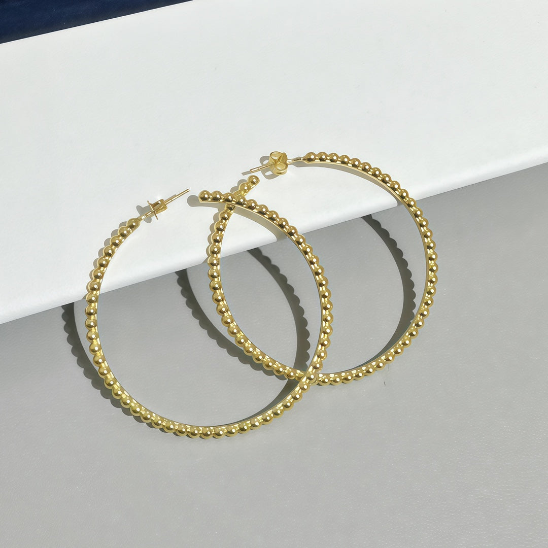[Eterna Jewels] SMOOTH BEAD STUD EARRINGS