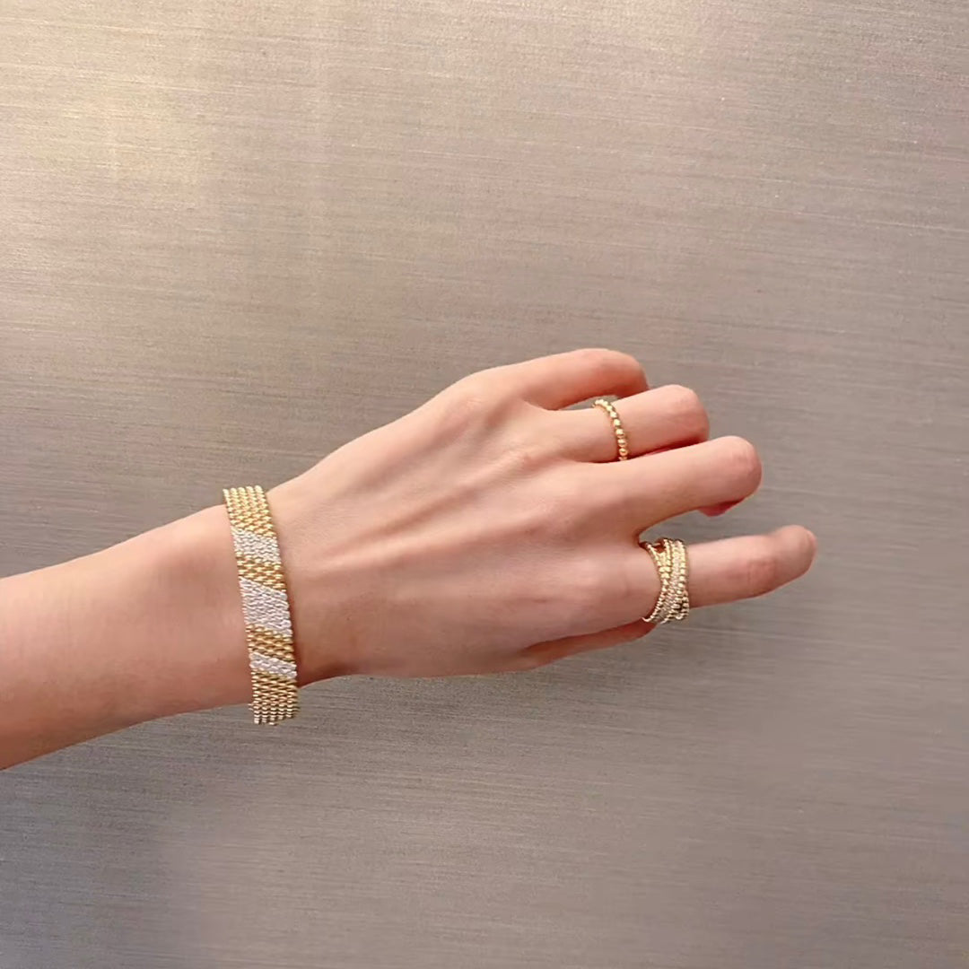 [Eterna Jewels]  FIVE-ROW DIAMOND BRACELET