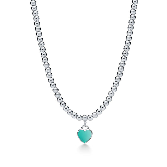 [Eterna Jewels]RETURN TO TIF SILVER BEAD NECKLACE