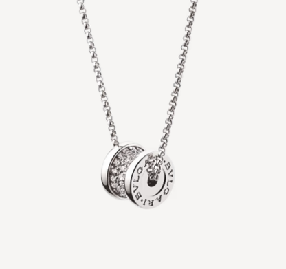 [Eterna Jewels]ZERO 1 SILVER DIAMOND NECKLACE