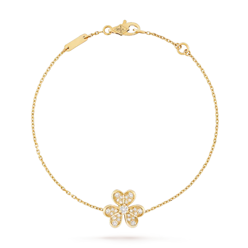 [Eterna Jewels]FRIVOLE GOLD FLOWER DIAMOND BRACELET