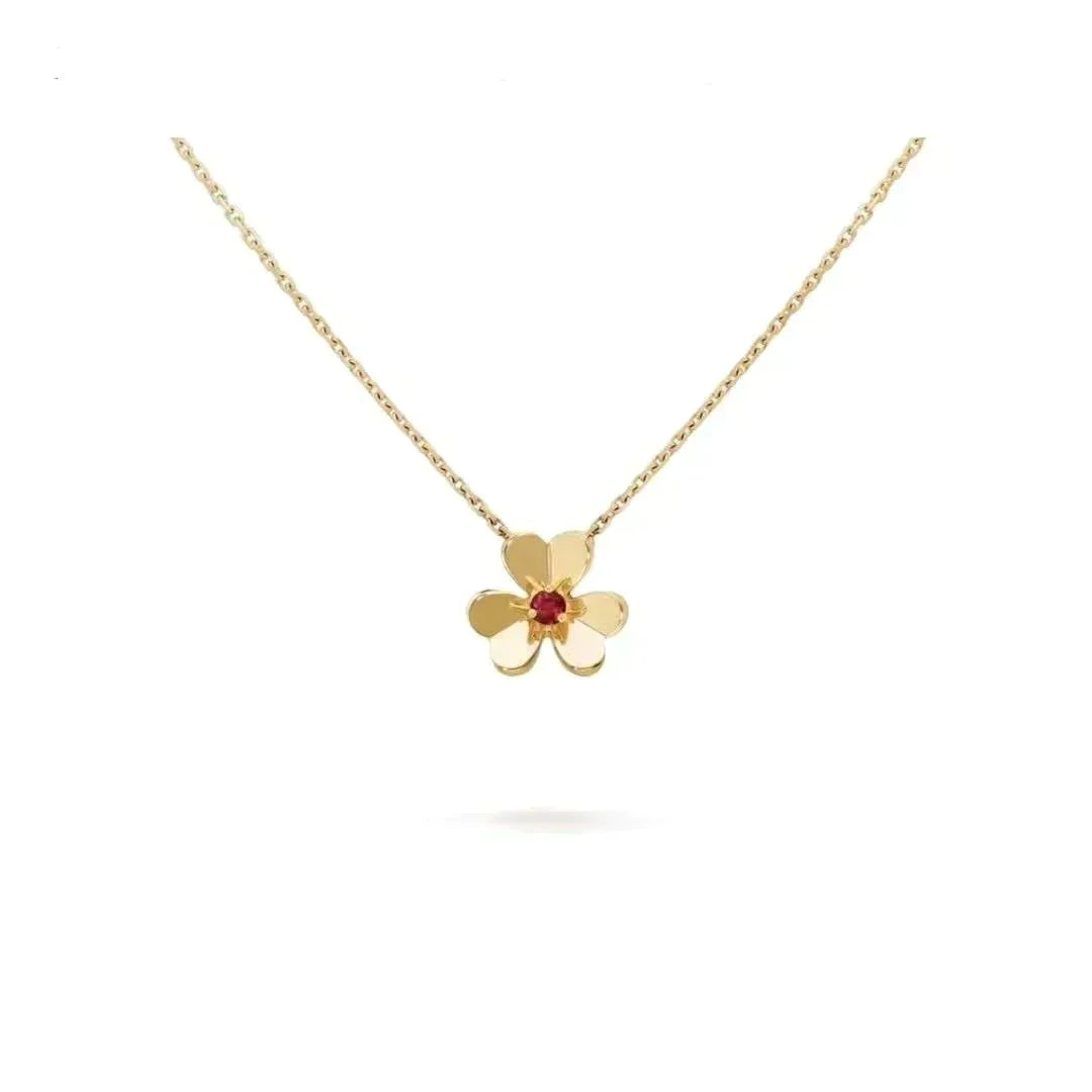 [Eterna Jewels]FRIVOLE GOLD FLOWER NECKLACE