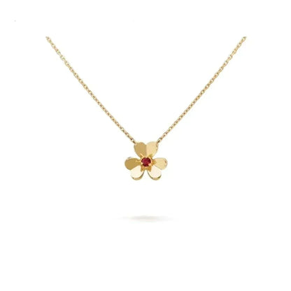 [Eterna Jewels]FRIVOLE GOLD FLOWER NECKLACE
