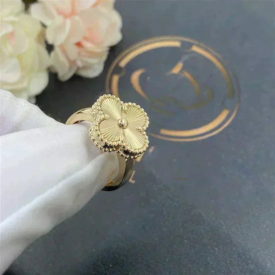 [Eterna Jewels]CLOVER GOLD RING