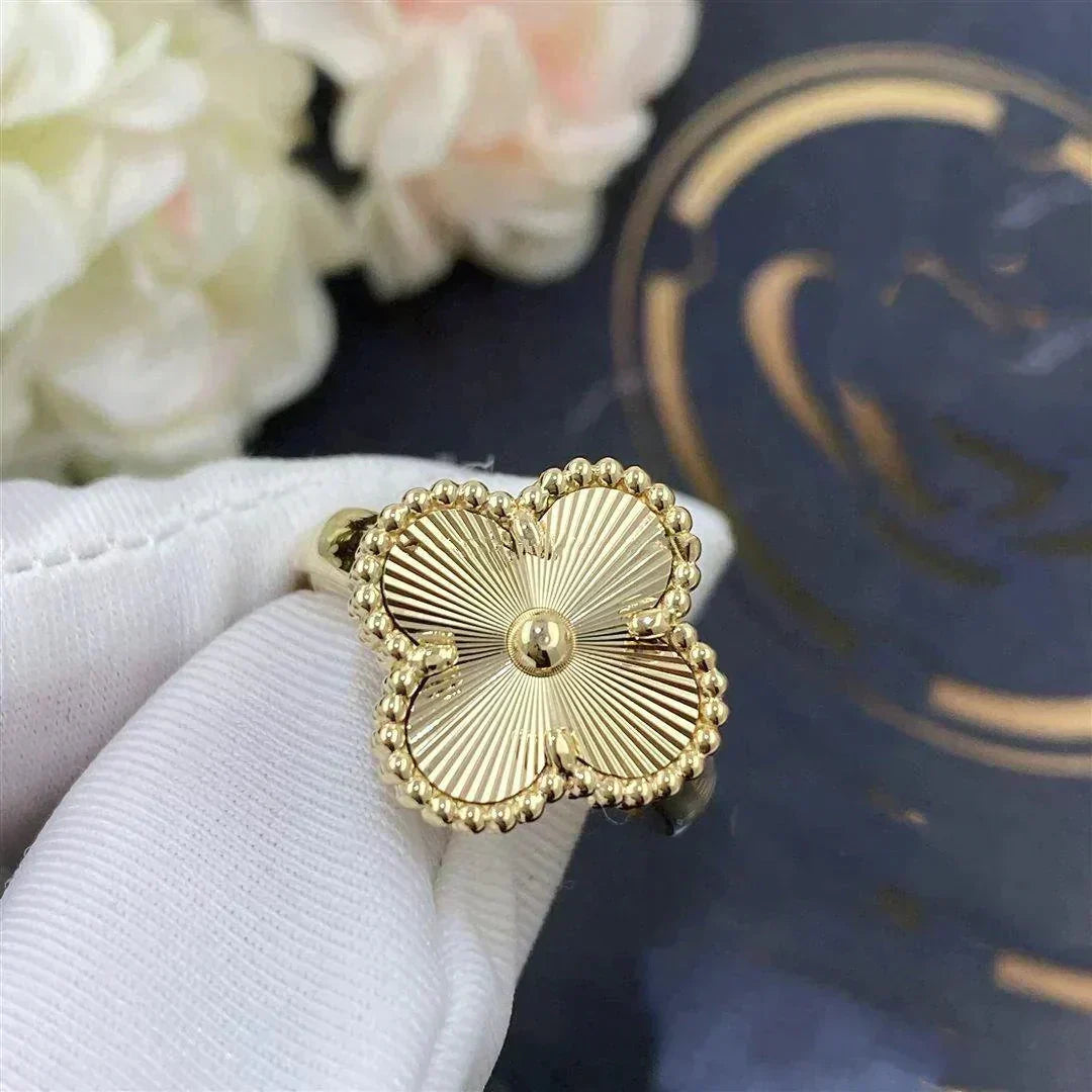 [Eterna Jewels]CLOVER GOLD RING