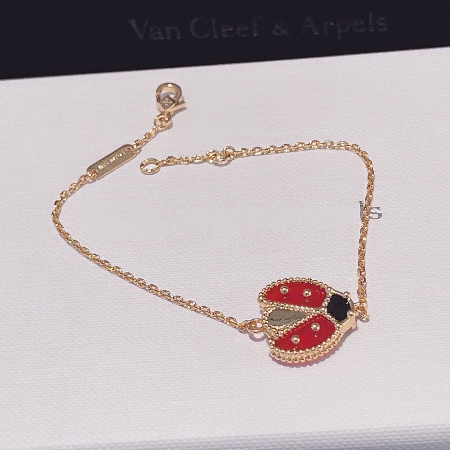 [Eterna Jewels]LUCKY SPRING 1 MOTIF PINK GOLD BRACELET