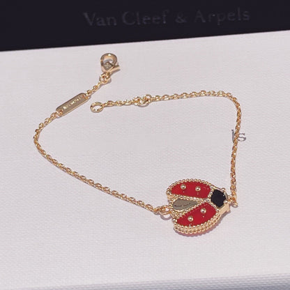 [Eterna Jewels]LUCKY SPRING 1 MOTIF PINK GOLD BRACELET