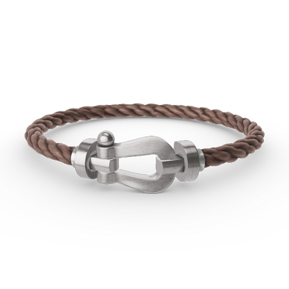 [Eterna Jewels]FORCE LARGE HORSESHOE NO DIAMOND BRACELET SILVER
