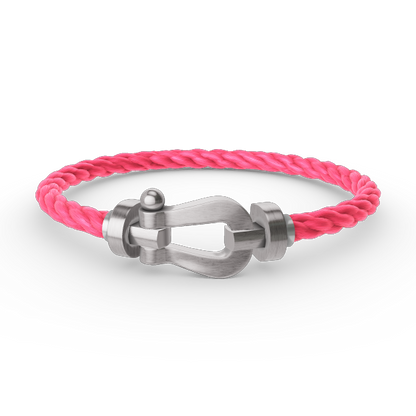 [Eterna Jewels]FORCE LARGE HORSESHOE NO DIAMOND BRACELET SILVER